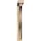 Ekena Millwork Funston Block Rough Sawn Bracket w/ Offset Brace, Douglas Fir, 4"W x 26"D x 30"H BKT0402X26X30FST05RDF - alternate 4